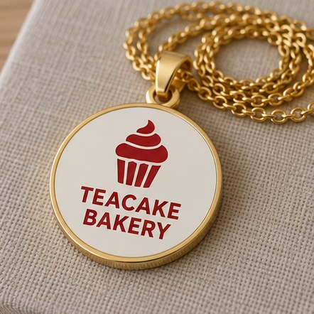 Custom Enamel Logo Pendants